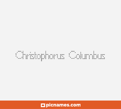 Christophorus Columbus